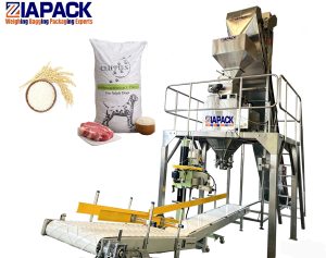 25KG Semi-automatic Weighing Bagging Machine for Granular Products