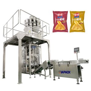 Confezionatrice verticale automatica per la formatura di sacchetti per snack