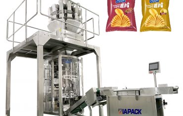 Confezionatrice verticale automatica per la formatura di sacchetti per snack