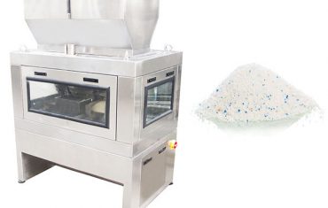 Pesatrice lineare a doppia testa per prodotto granulare