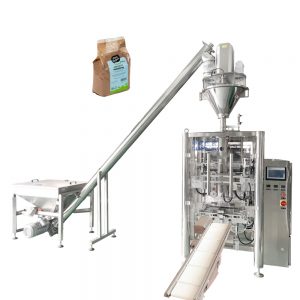 Confezionatrice verticale automatica per sacchi a cuscino a soffietto