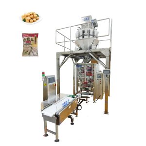 Confezionatrice automatica pesatrice vffs per alimenti surgelati