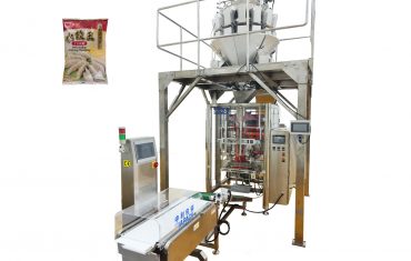 Confezionatrice automatica pesatrice vffs per alimenti surgelati