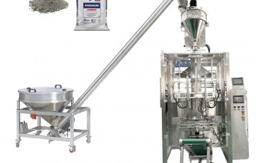 Macchina confezionatrice sigillante per riempimento automatico di sacchetti in polvere di mastice