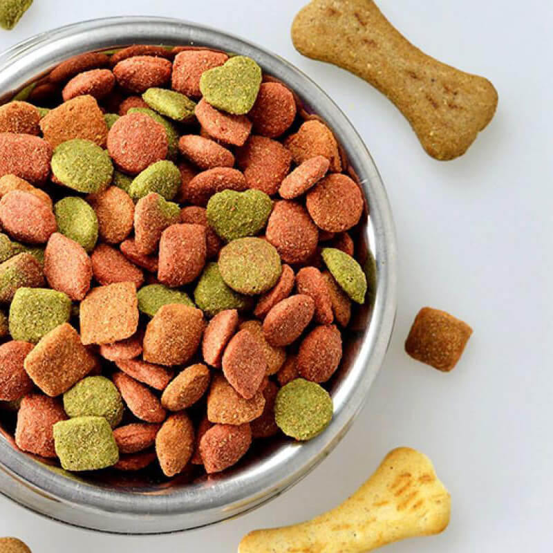 Linea di produzione automatica di insacco per imballaggi per alimenti per animali domestici