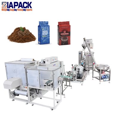 Linea di confezionamento sottovuoto automatico secondario per farina di riso ZL100V