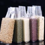 Confezionatrice automatica per sacchetti sottovuoto in mattoni di polvere