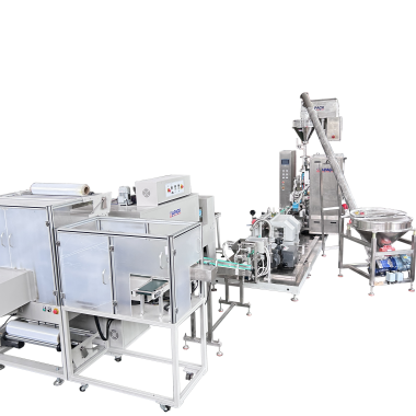 ZL100V Rice Flour Automatic Vacuum Packaging Secondary Wrapping  Line